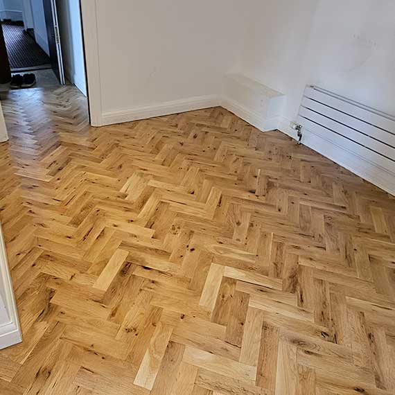 Precise parquet floor sanding in London